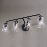 Toledo 4 Light Vanity Matte Black