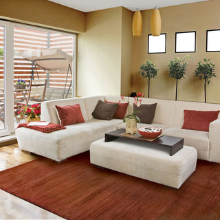 Oriental Weavers Aniston Collection Red Solid Indoor Area Rug 10'X13'