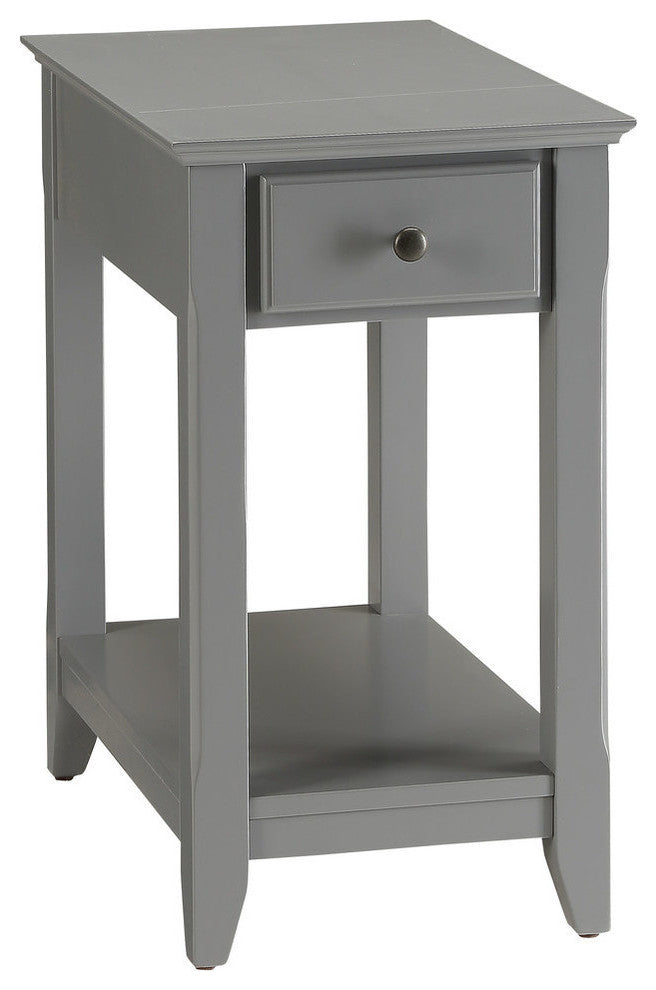 ACME Bertie Side Table, Gray