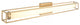 Matteo Lighting S02335AG Wall Sconce, Aged Gold Brass Finish