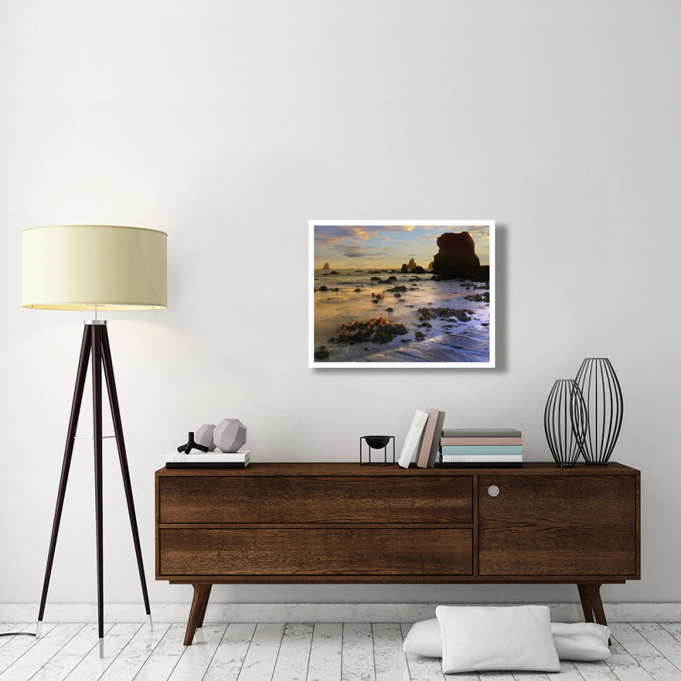 "Seastacks, Lone Ranch Beach, Oregon" Paper Print by Tim Fitzharris, 34"x26"