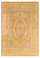 Mogul, One-of-a-Kind Hand-Knotted Area Rug Yellow, 6' 3 x 8' 10