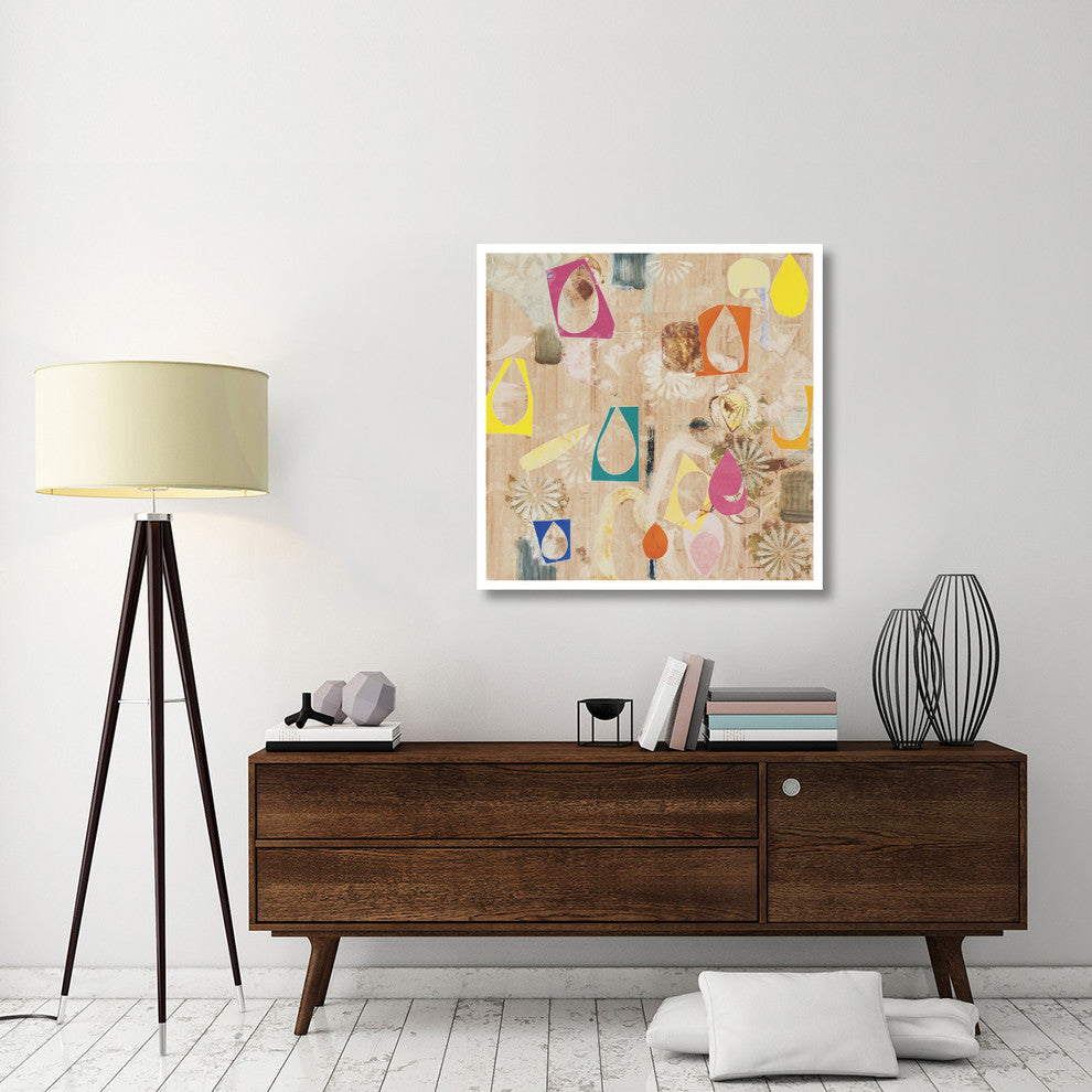 "Family Vacation" Digital Paper Print by Joan Elan Davis, 38"x38"