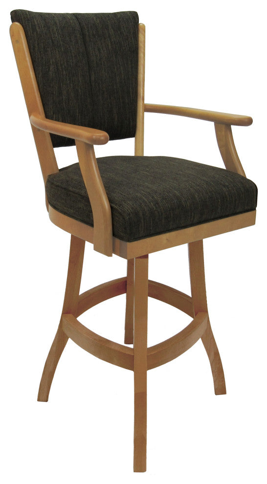 Classic Counter Bar Stools 26" 30" Extra Tall 34", Sanora Brown - Natural, 26"