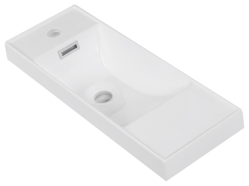 24" Solid Surface Resin Streamline K-2015-24 Vanity Top