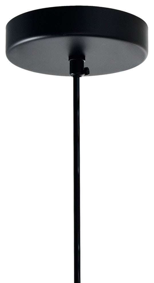 Vogel 1 Light Down Mini Pendant With Antique Copper Finish