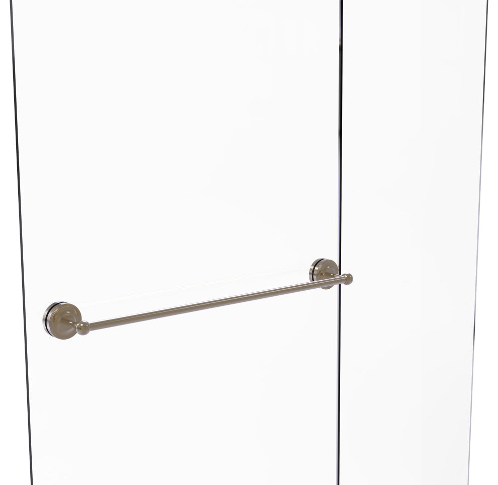 Prestige Regal 30" Shower Door Towel Bar, Antique Pewter