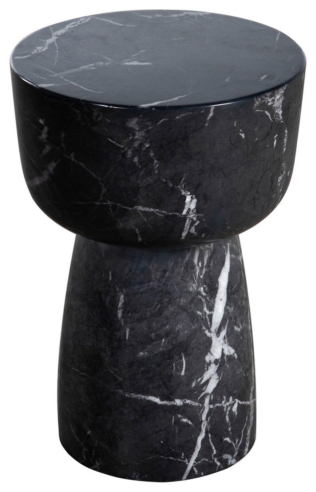 Bristol Side Table, Marble Finish
