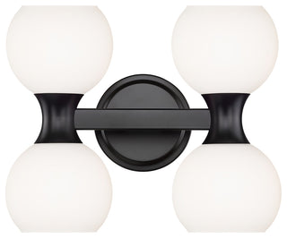 Z-LITE 4-Light Vanity, Matte Black