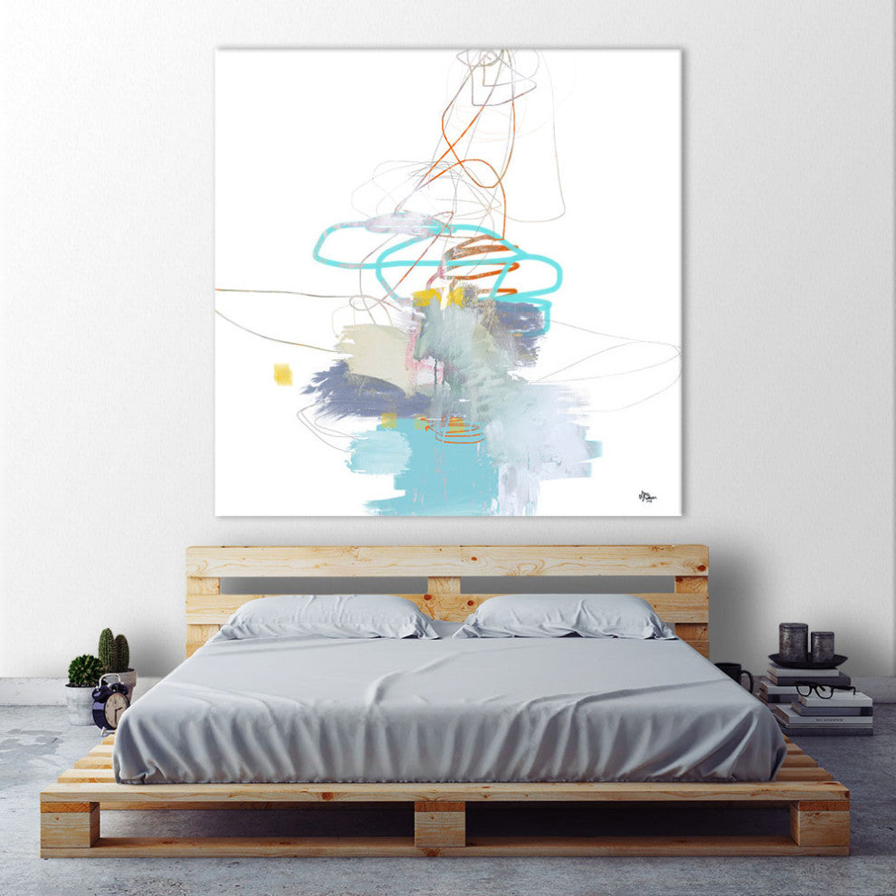 Loving Life V - 84 x 84 by Lisa Ridgers
