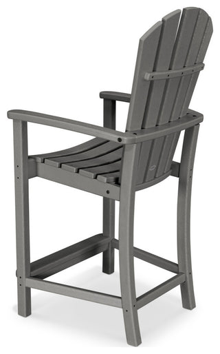 POLYWOOD Palm Coast Counter Chair, Aruba