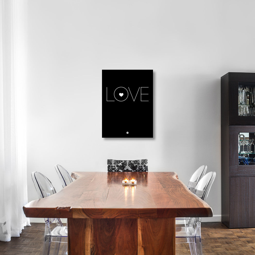 "Love Poster Black" Fine Art Print