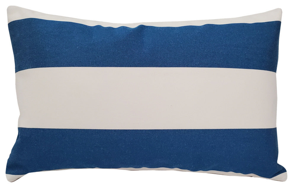 Sunbrella Cabana Regatta Stripes Outdoor Pillow 12x20