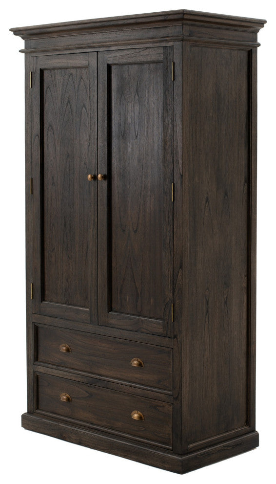 Black Wash Wardrobe