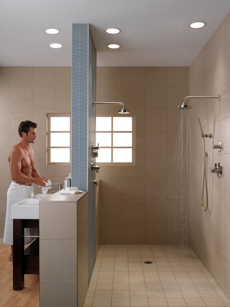 Delta Grail Premium Single-Setting Adjustable Wall Mount Hand Shower, Stainless