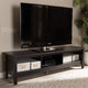 Callie Moderm, Contemporary Wenge Brown TV Stand