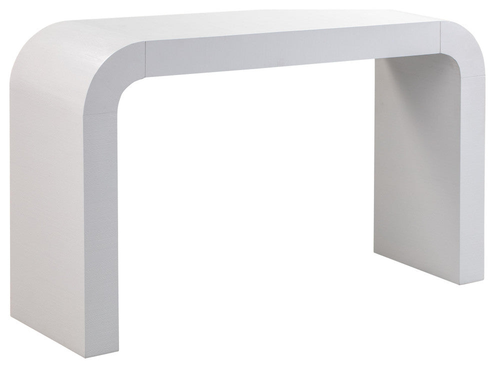 TOV Furniture Hump White Console Table