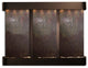 Deep Creek Falls Fountain, Multi-Color, Blackened Copper, Round