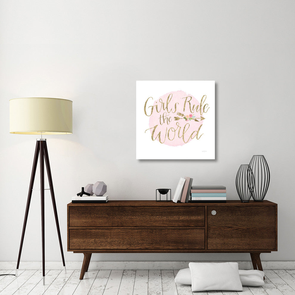 "Girl Power III" Digital Paper Print by Jenaya Jackson, 32"x32"