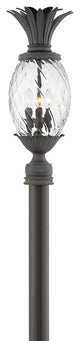 Hinkley Plantation Large Post Top Or Pier Mount Lantern, Museum Black