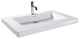 Lavatory Sink VCS 30 CUBE COLLECTION IN: 30x22x2, Matte