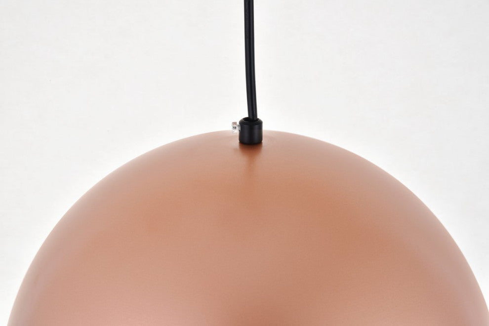 Courtney 1-Light Honey Gold Pendant