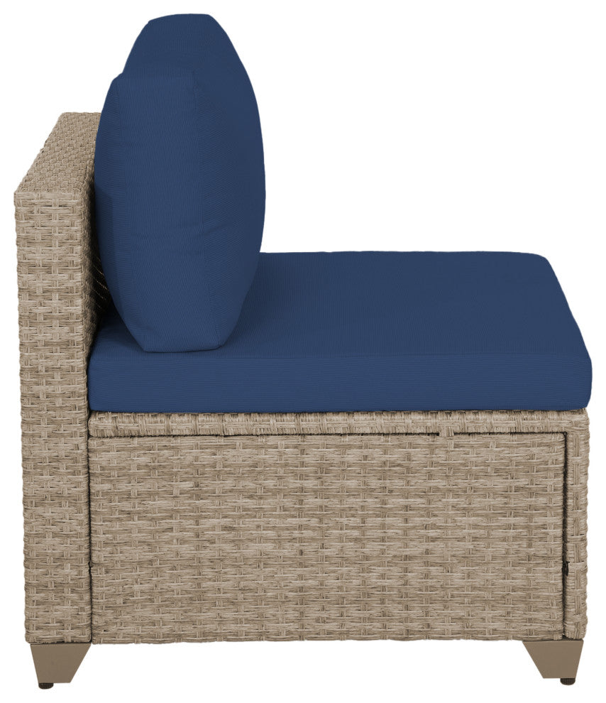 Maui 5-Piece Outdoor Conversation Set With Coffee Table and 2 Club Chairs