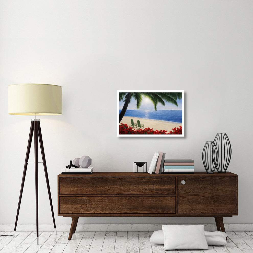 "By The Sea" Digital Paper Print by Diane Romanello, 32"x22"