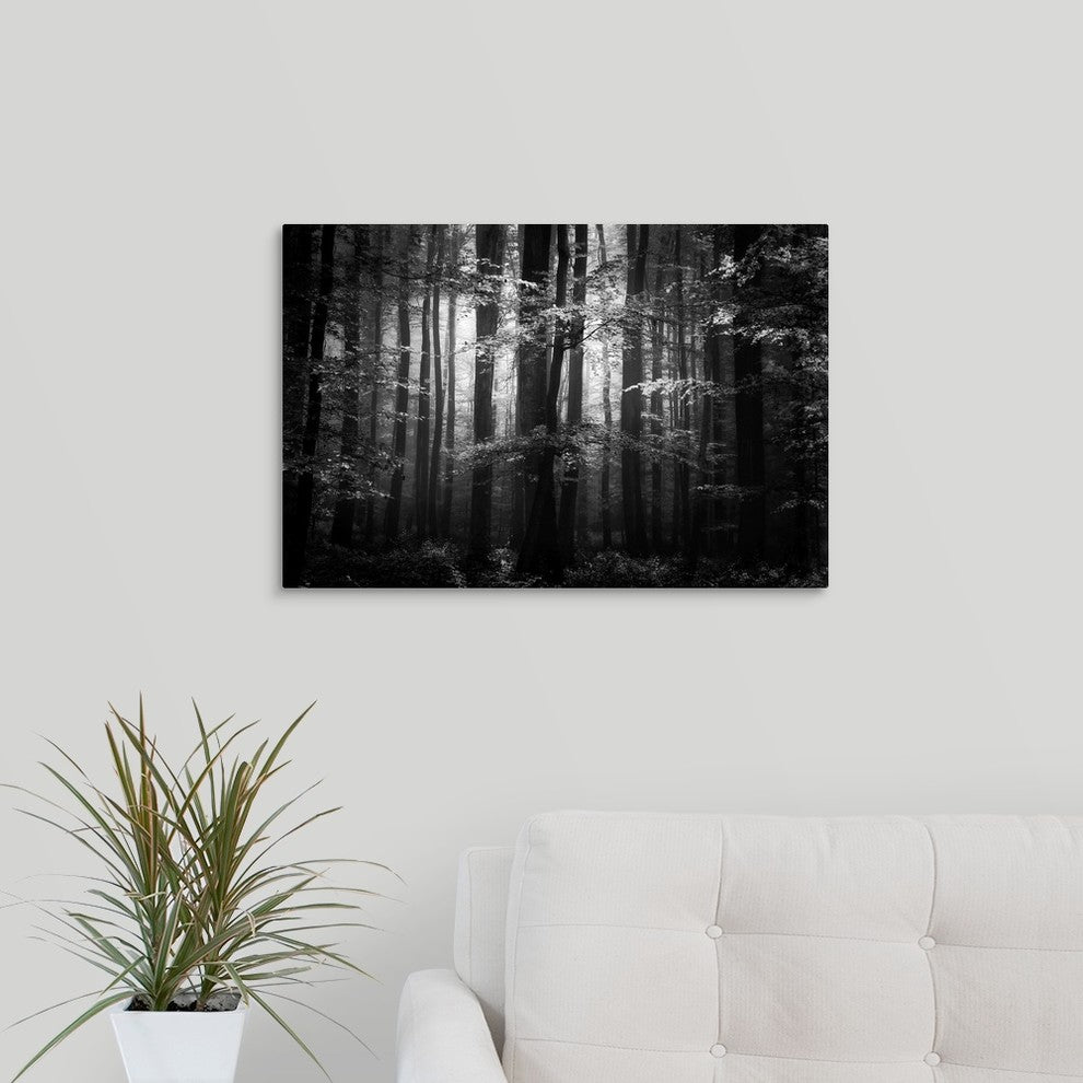 "Beauty In The Sorrow" Wrapped Canvas Art Print, 24"x16"x1.5"