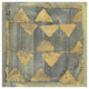 "Gold Tapestry V" Digital Paper Print by Albena Hristova, 20"x20"