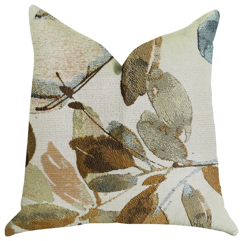Valencia Rouge Luxury Throw Pillow, 20"x26" Standard