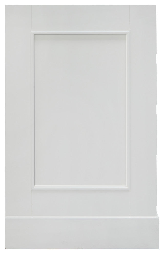 Ariel Stafford 54" Single Sink Bathroom Vanity Base, White