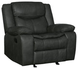 HomeRoots 42" Gray Reclining Chair