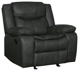 HomeRoots 42" Gray Reclining Chair