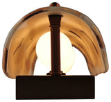 24W Metro Fusion Marina Glass Vanity Light