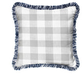 Sorra Home Outdoor Fringe Side Accent Pillow, Single