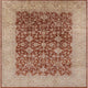 Ahgly Company Indoor Square Mid-Century Modern Area Rugs, 7' Square