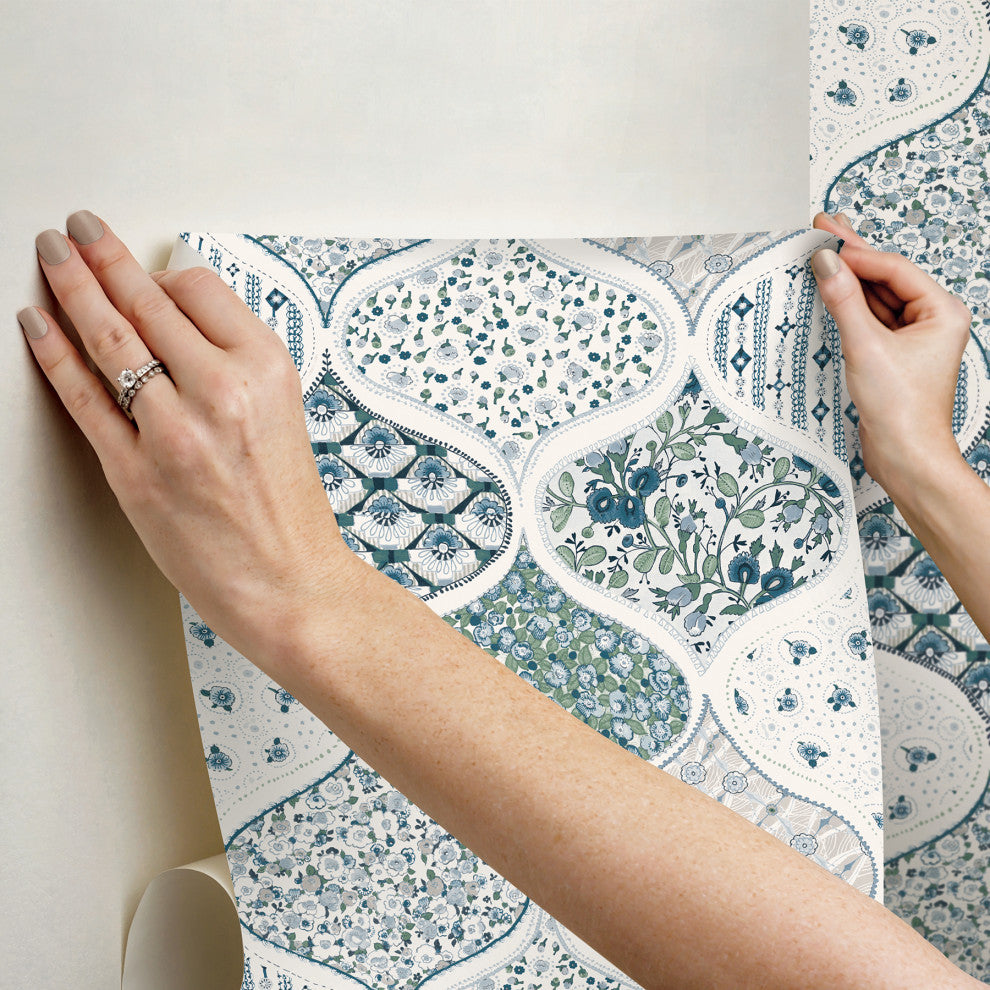 Cool Multi Pippa Peel & Stick Wallpaper
