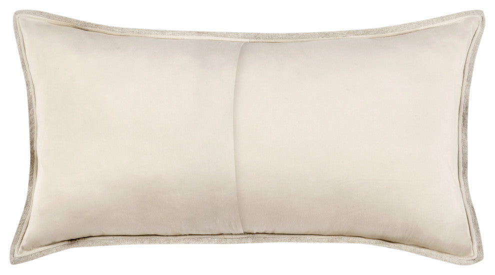 Talia Cotton Linen Blend Shams, Natural, Natural, King Sham