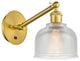 Innovations 317-1W-SG-G412 1-Light Sconce, Satin Gold