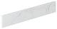 Engineered Stone Vanity Sidesplash, Grain White
