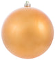 Vickerman N592033Dcv 8" Copper/Gold Candy Ball Uv Drilled, 1 Per Bag