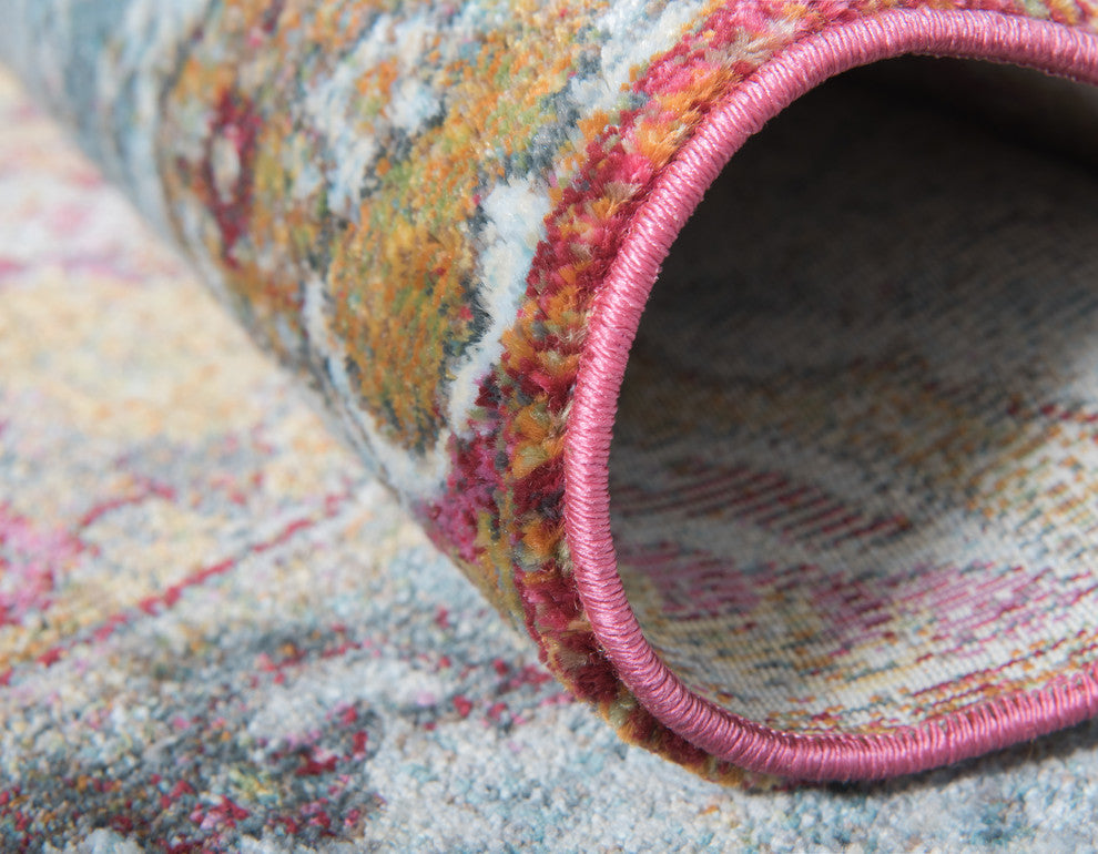 Unique Loom Gold Baracoa Vedado 2' 2 x 6' 0 Runner Rug