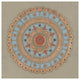 "Copper Mandala II" Digital Paper Print by Kathrine Lovell, 38"x38"