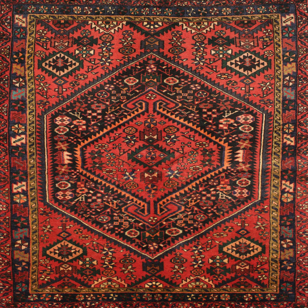 Ahgly Company Indoor Square Traditional Area Rugs, 6' Square