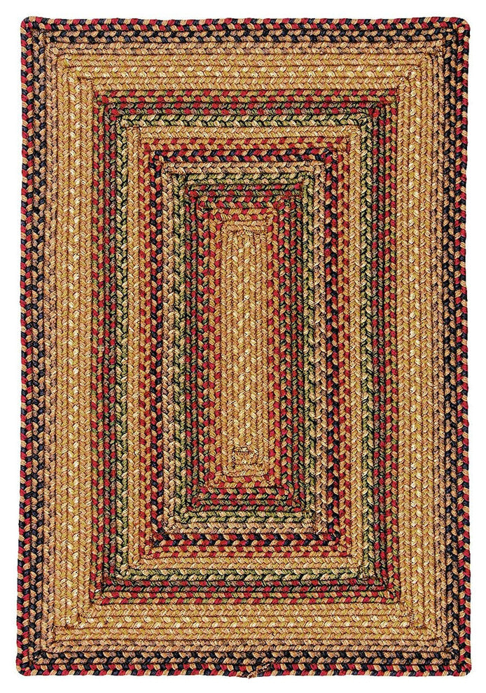Homespice Decor Canterbury Ultra Wool Braided Rug 27" x 45"(Rectangle)