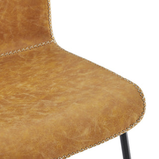 Jayden PU Counter Stool, Vintage Cedar