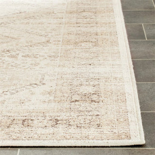 Safavieh Vintage 11' X 15' Power Loomed Viscose Pile Rug in Stone
