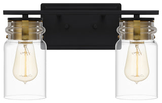 Quoizel KEE8614MBK 2-Light Bath, Keesey