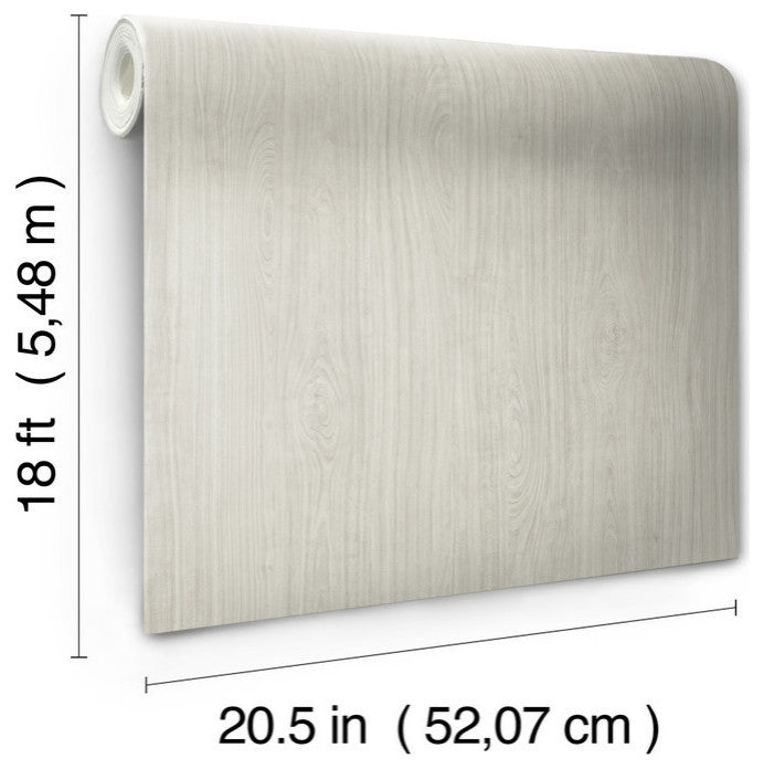 Cherry Wood Peel & Stick Wallpaper